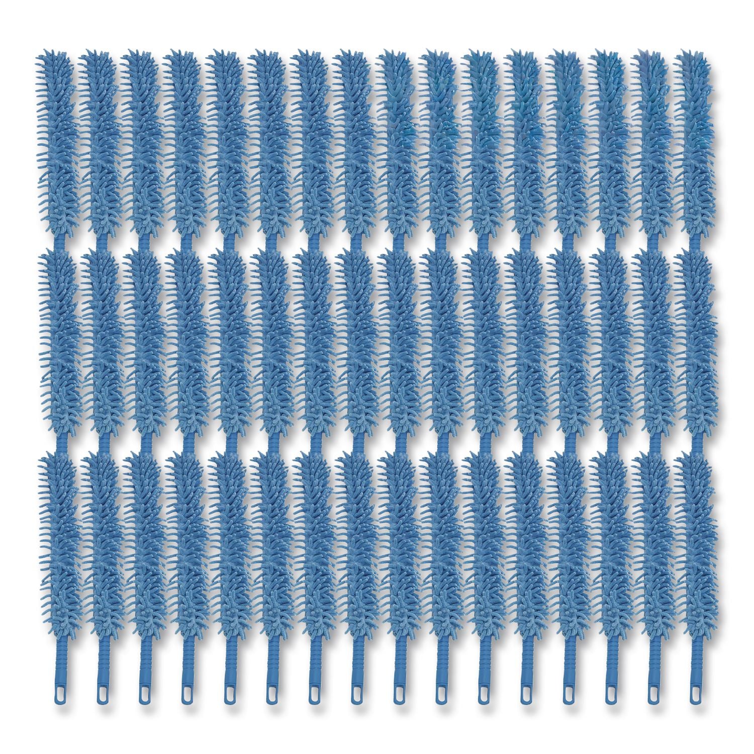 Flexible Wand Duster With Microfiber And Chenille Sleeve, 22" Length, 48/Carton