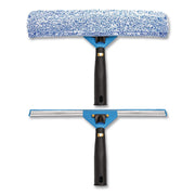 Swivel Window Washing Kit With Squeegee And Washer, 14" Wide