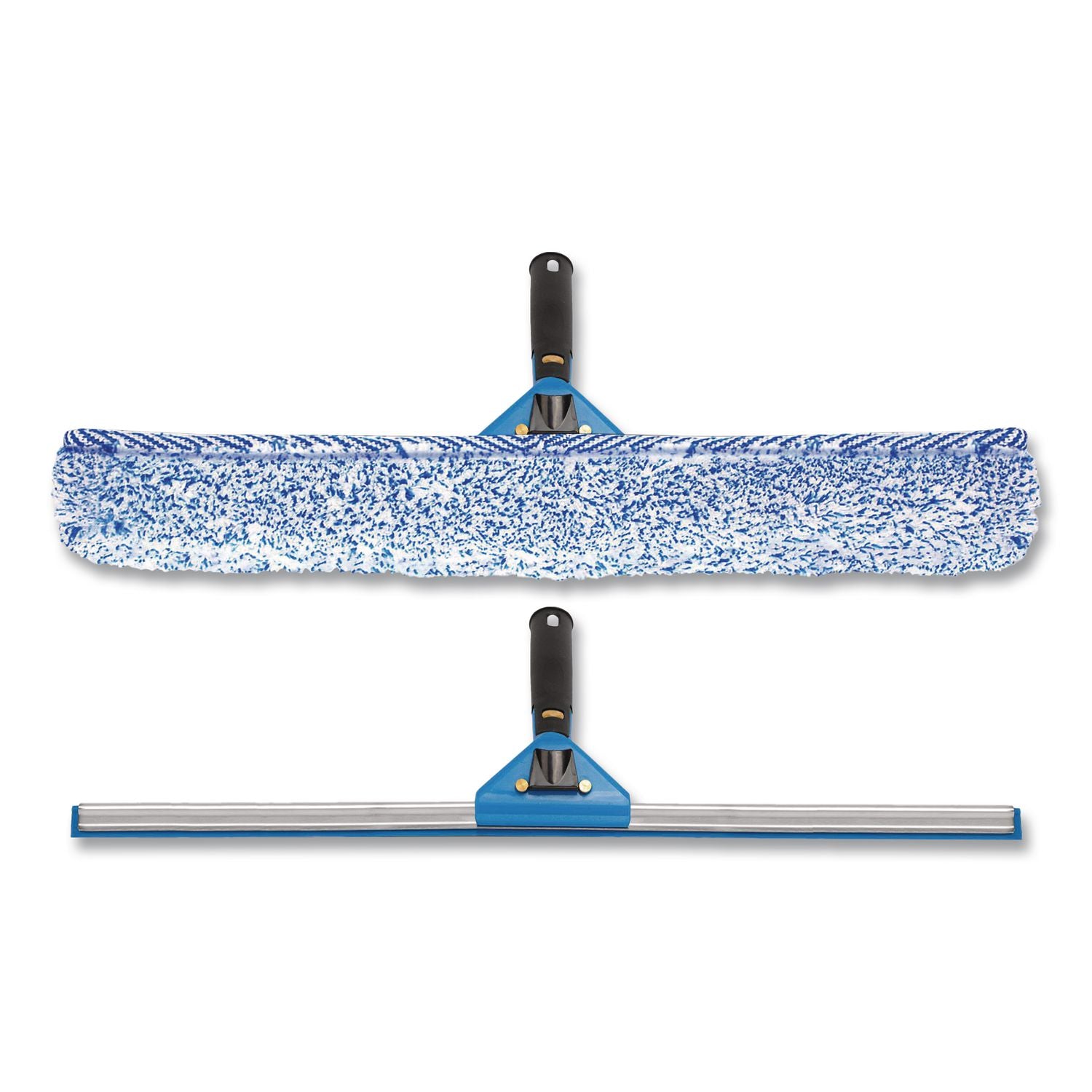 Swivel Window Washing Kit With Squeegee And Washer, 18" Wide