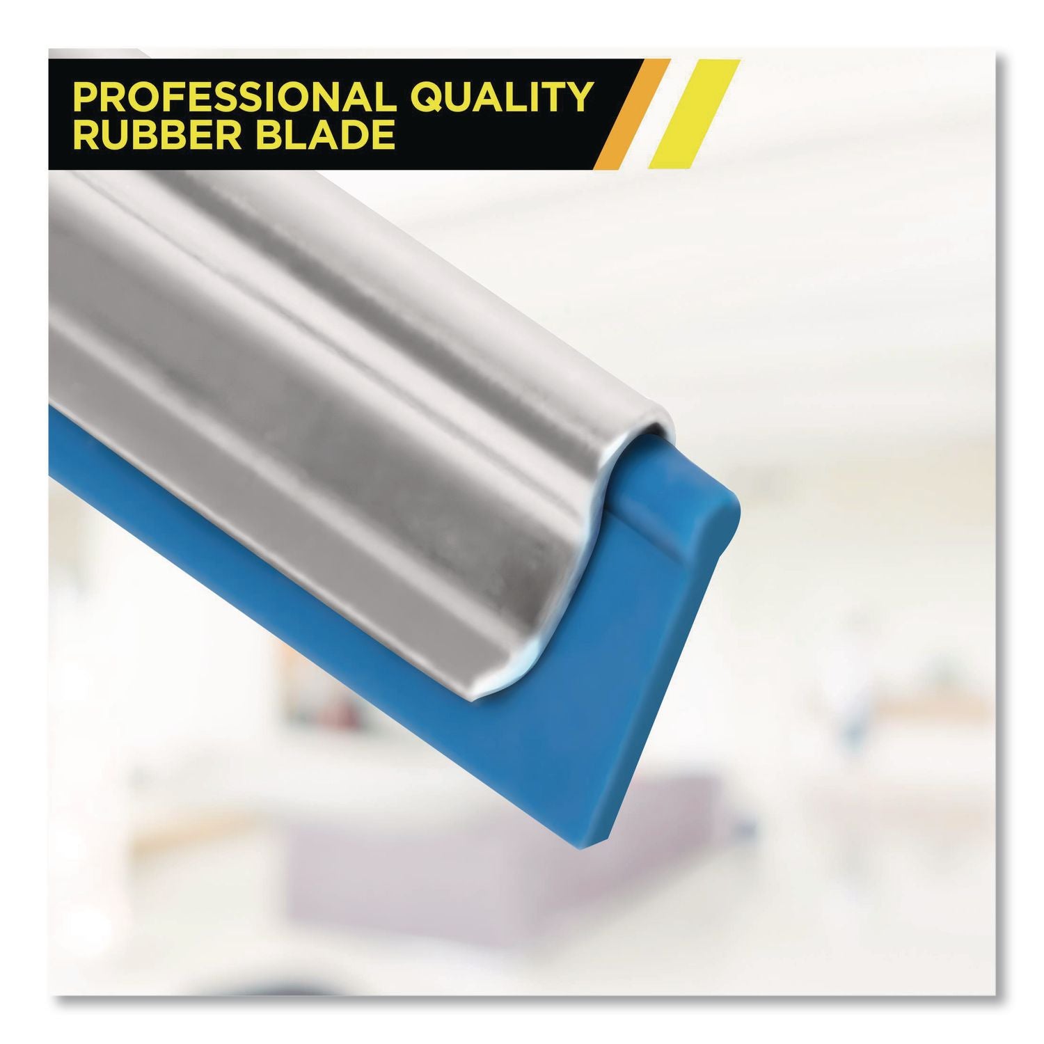 Pro Window Washing Kit With Squeegee, Washer And 6 Ft Telescopic Pole, 14" Wide