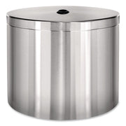 Stainless Steel Wall Mount Wet Wipe Dispenser, 11" X 11" X 10", Brushed Stainless Steel
