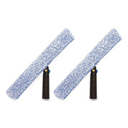 Heavy-Duty Swivel Window Washer, 14" Wide Blade, 2/Pack