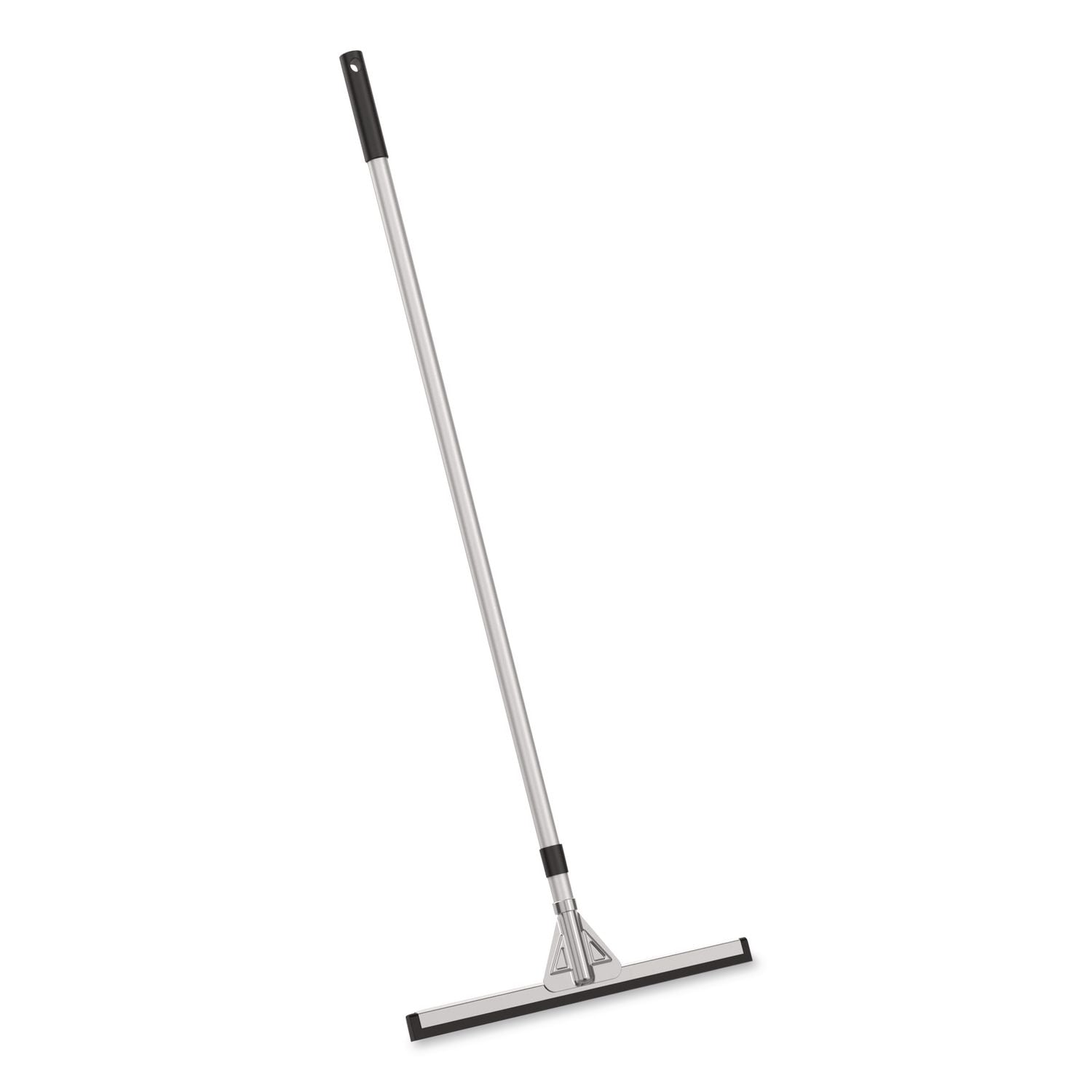 Double Neoprene Foam Floor Squeegee With 72" Aluminum Telescopic Handle, 18" Wide Blade, 4/Kit
