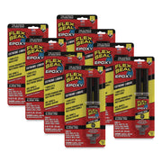 Flex Epoxy Extreme Liquid, Two-Part Syringe, 0.8 Oz, Dries Black, 8/Carton