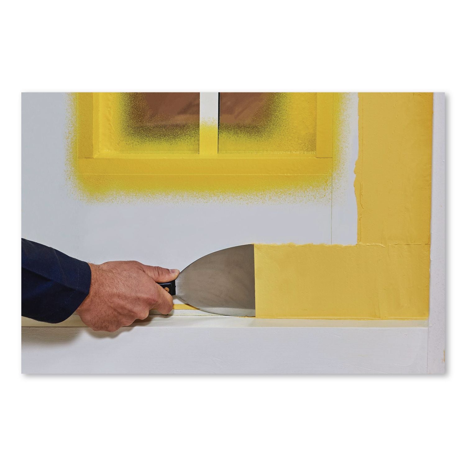 Flex Paste Flood Protection Paste, (6) 8.7 Oz Sleeves With Tray/Pack, Dries Yellow, 2 Packs/Carton