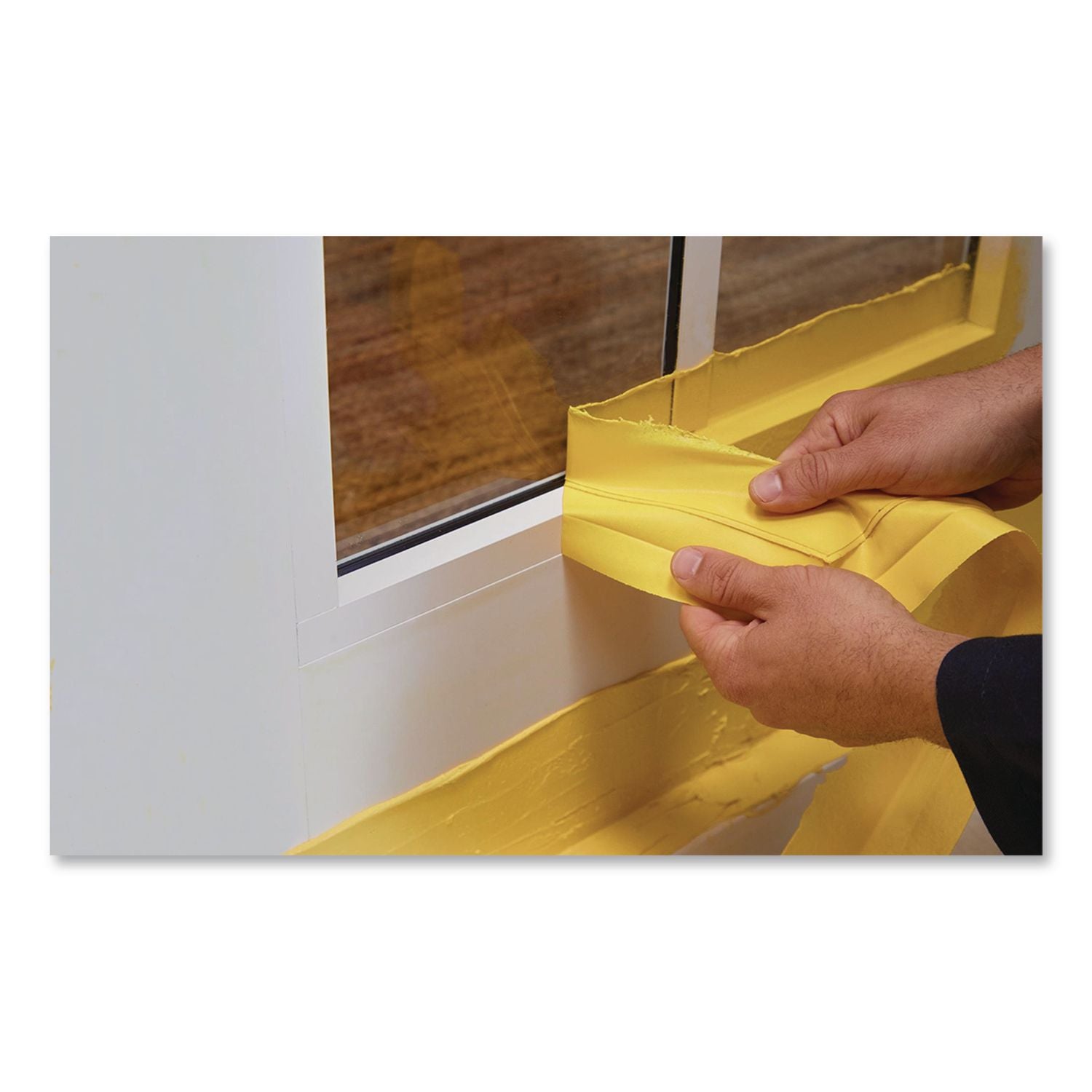 Flex Paste Flood Protection Paste, (6) 8.7 Oz Sleeves With Tray/Pack, Dries Yellow, 2 Packs/Carton