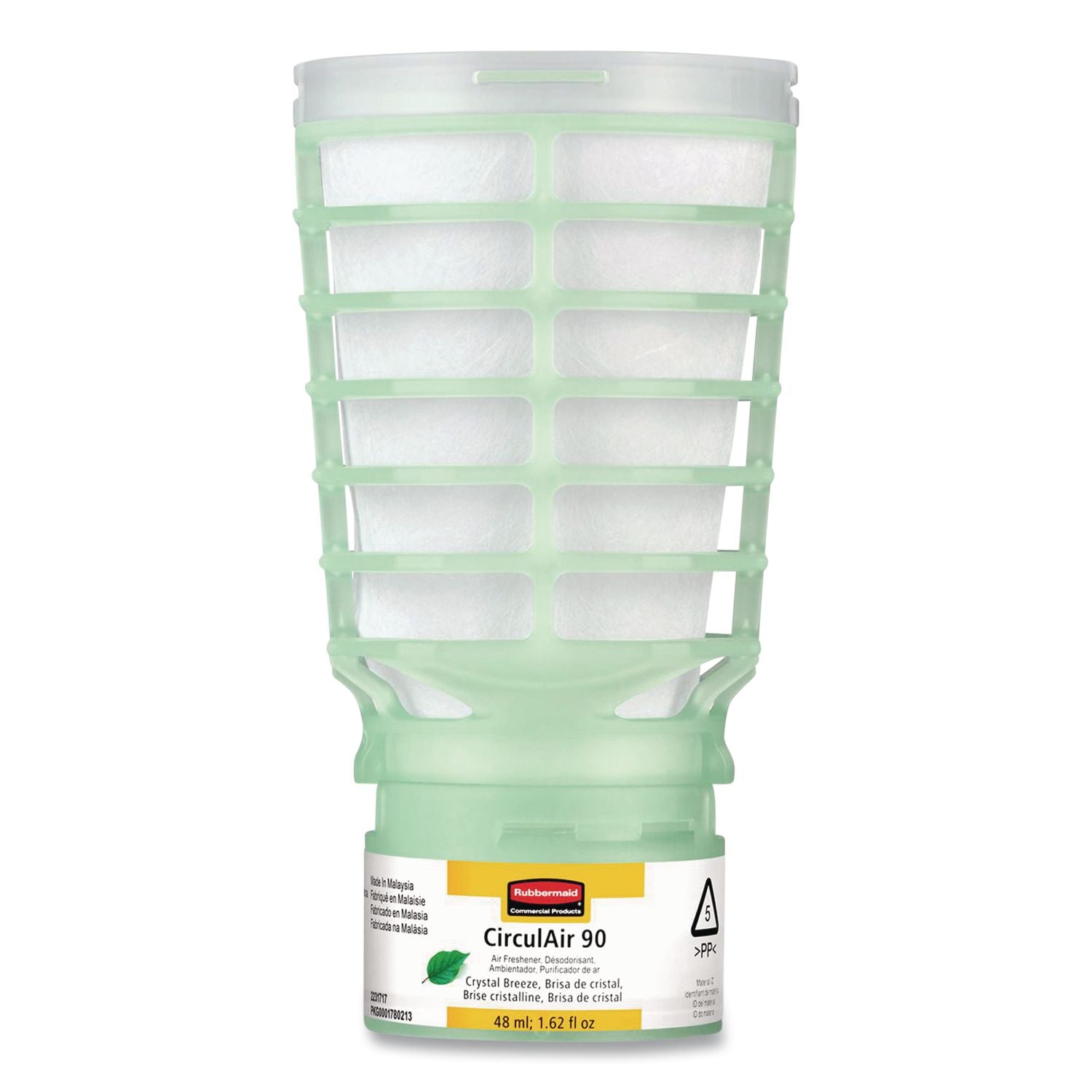 Circulair 90 Passive Air Care Refill, Crystal Breeze, 48 Ml Refill, 6/Carton