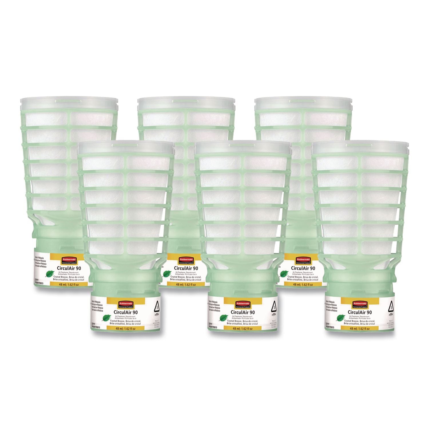 Circulair 90 Passive Air Care Refill, Crystal Breeze, 48 Ml Refill, 6/Carton