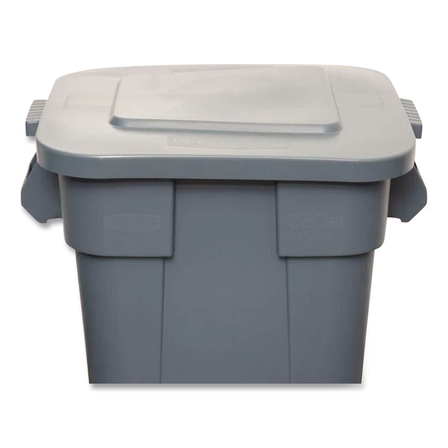 Square BRUTE Lid, 22 X 24 X 2.5, Gray