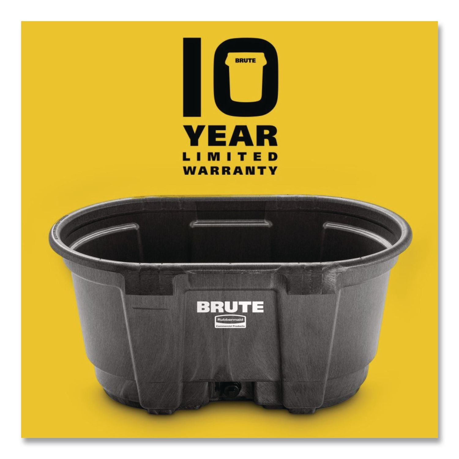 Brute Stock Tank, 100 Gal, Black
