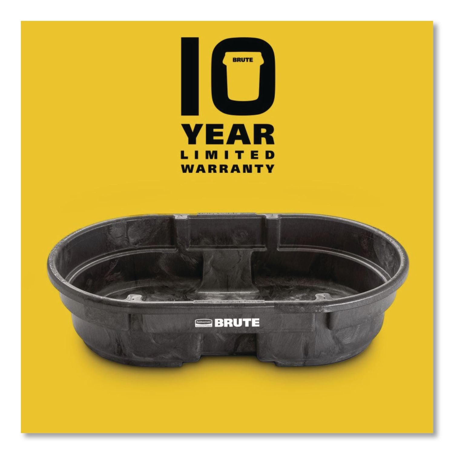 Brute Stock Tank, 50 Gal, Black