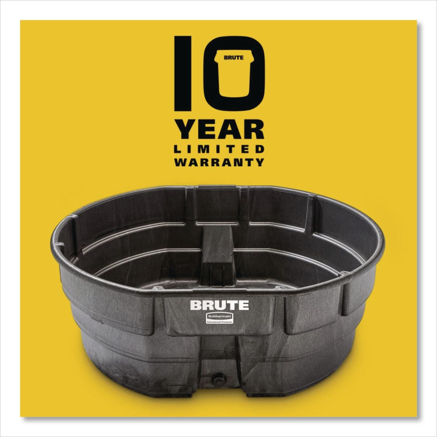 Brute Stock Tank, 300 Gal, Black