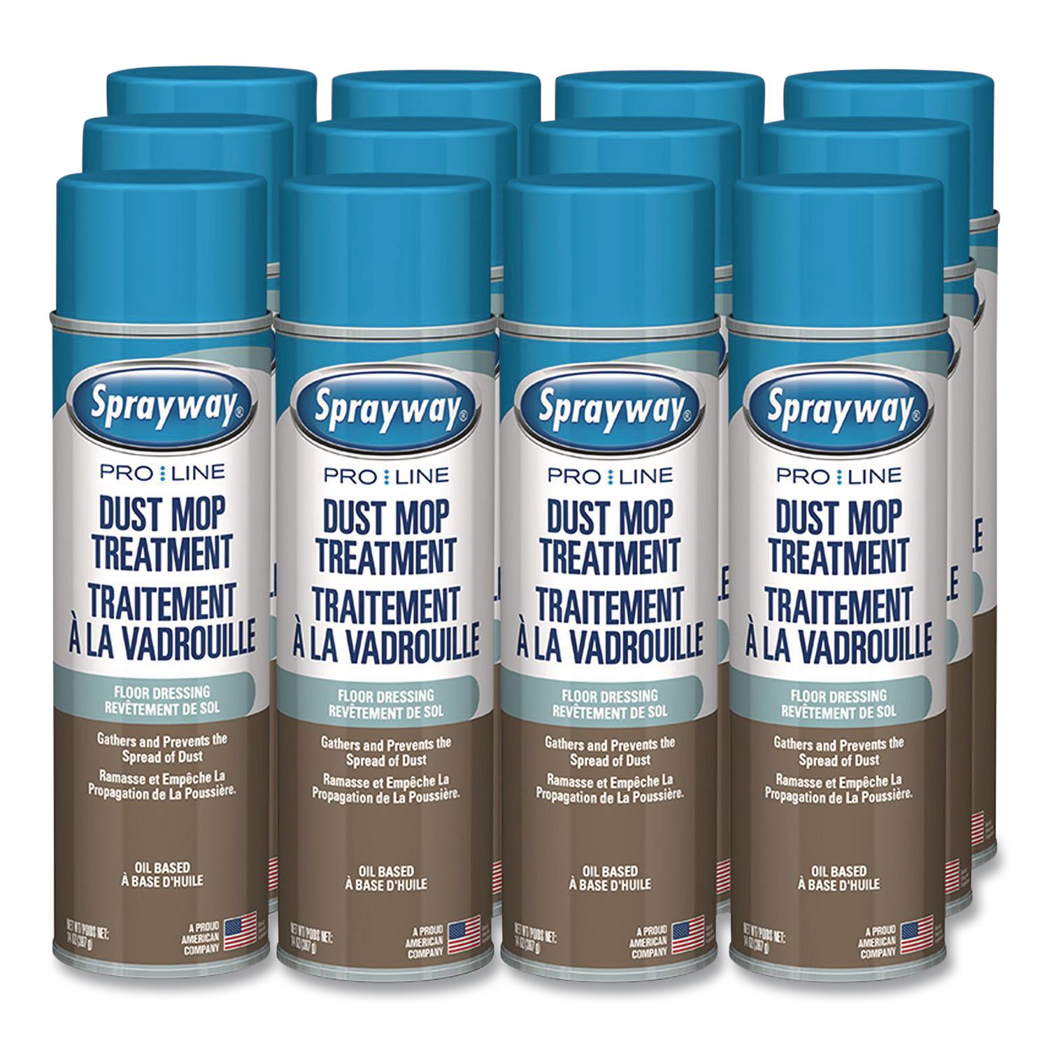 Dust Up, Unscented, 14 Oz Aerosol Spray, 12/Carton