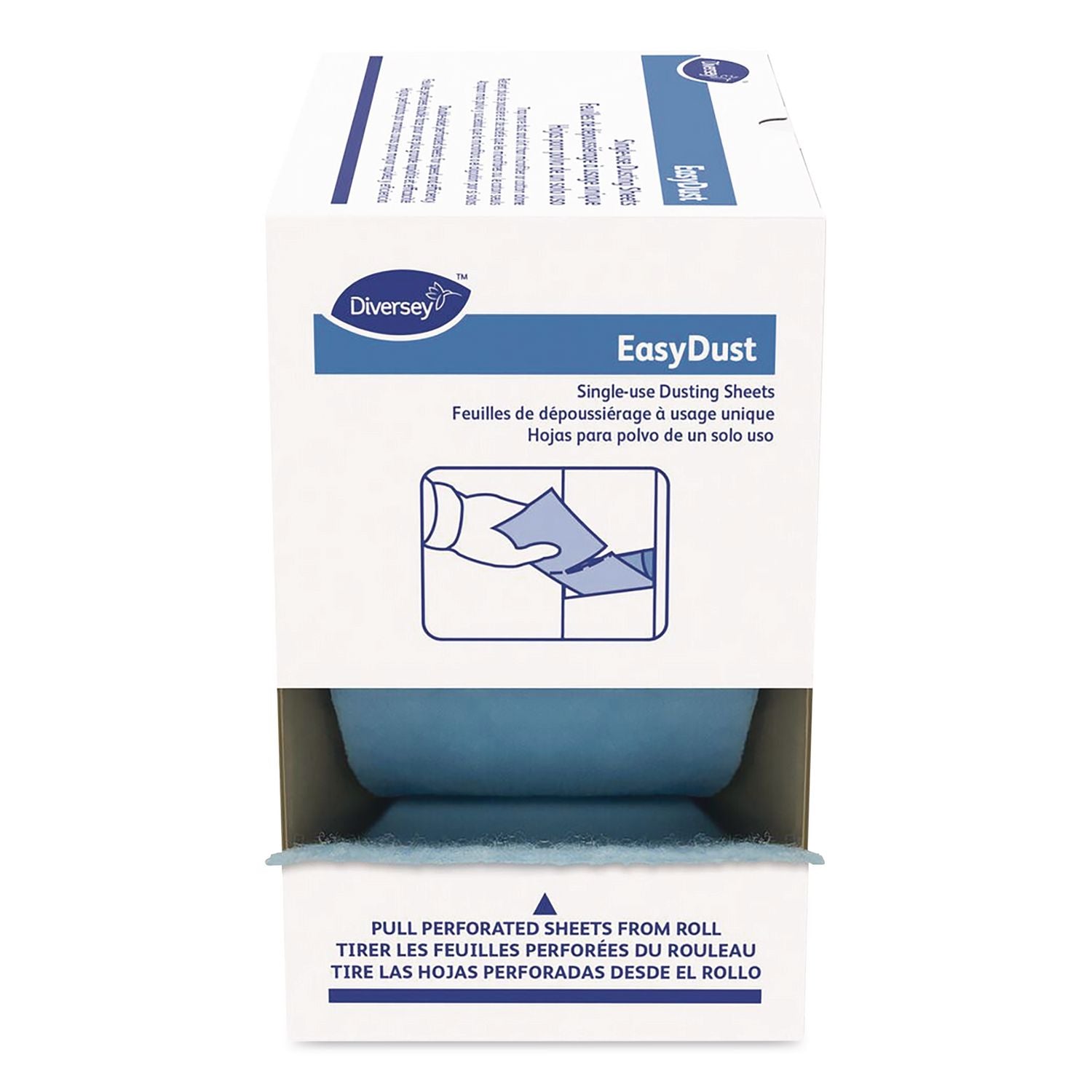 Easydust Single-Use Dusting Sheets, 5 X 6, 250 Dusters/Box, 6 Boxes/Carton