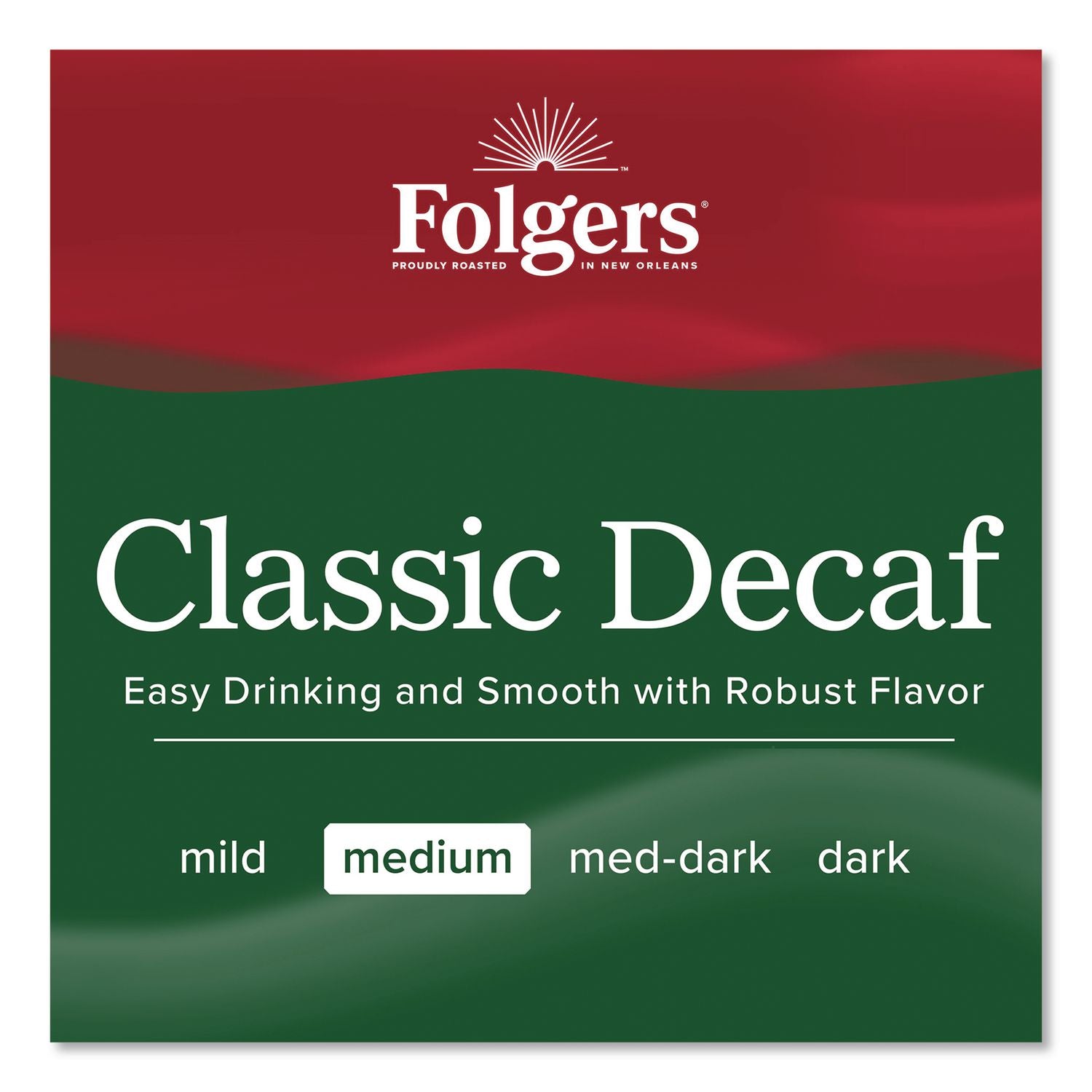 Classic Decaf Ground Coffee Fraction Pack, 2.7 Oz Packet, 50/Carton