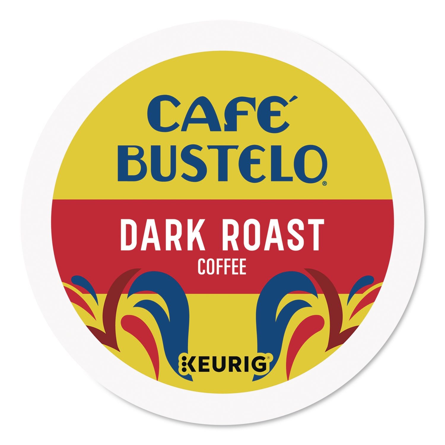 Cafe Bustelo Dark Roast Coffee K-Cup, 22/Box