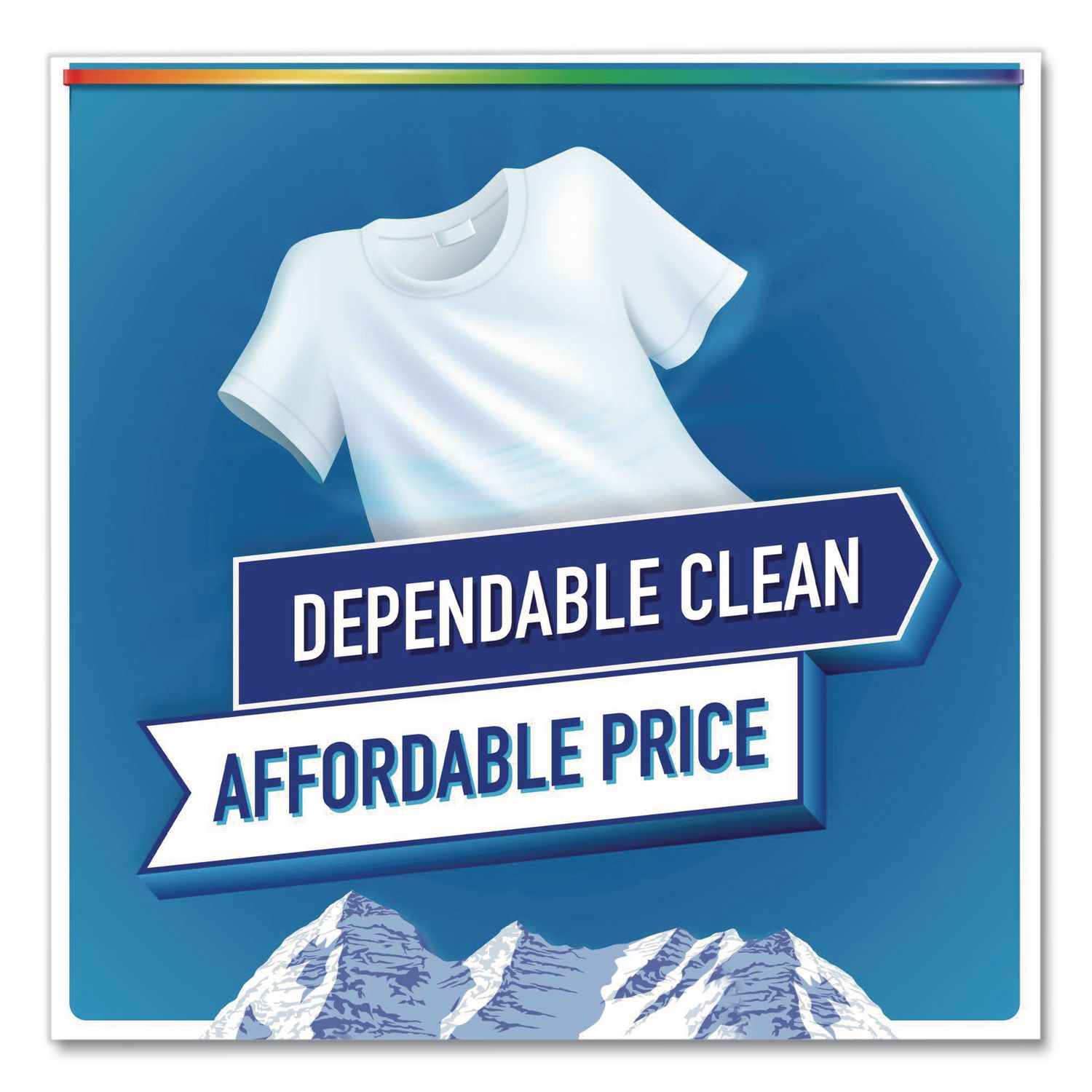 Mountain Breeze Liquid Laundry Detergent, 58 Loads, 66 Oz Bottle, 6/Carton
