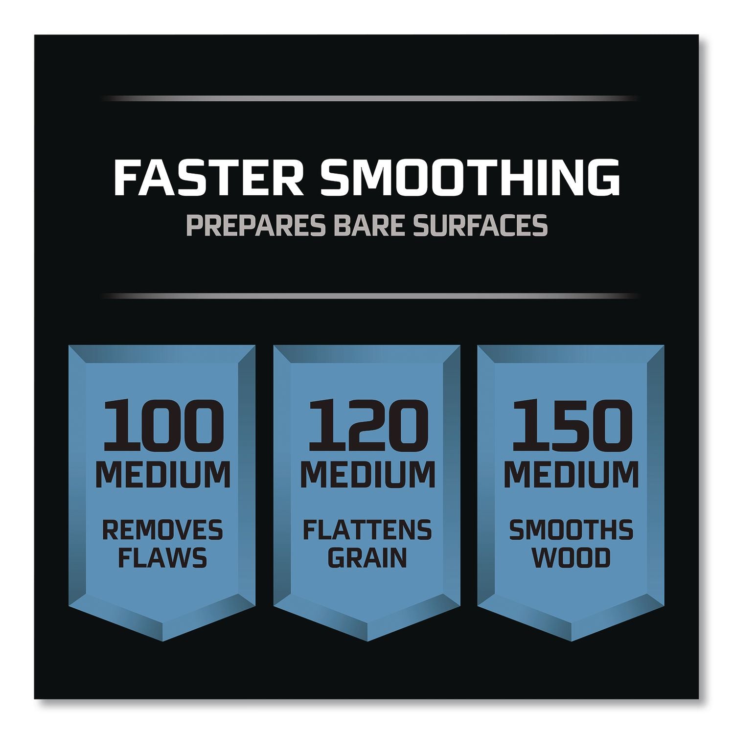 Pro Grade Precision Sanding Sheet, 6/Pack