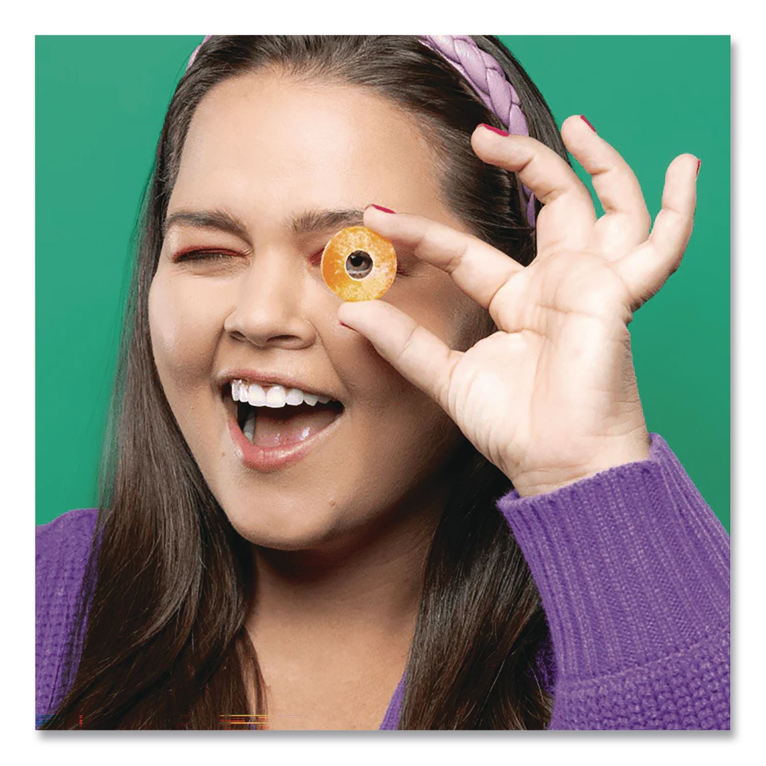 Peach Rings Candy, 1.8 Oz Packet, 12/Box