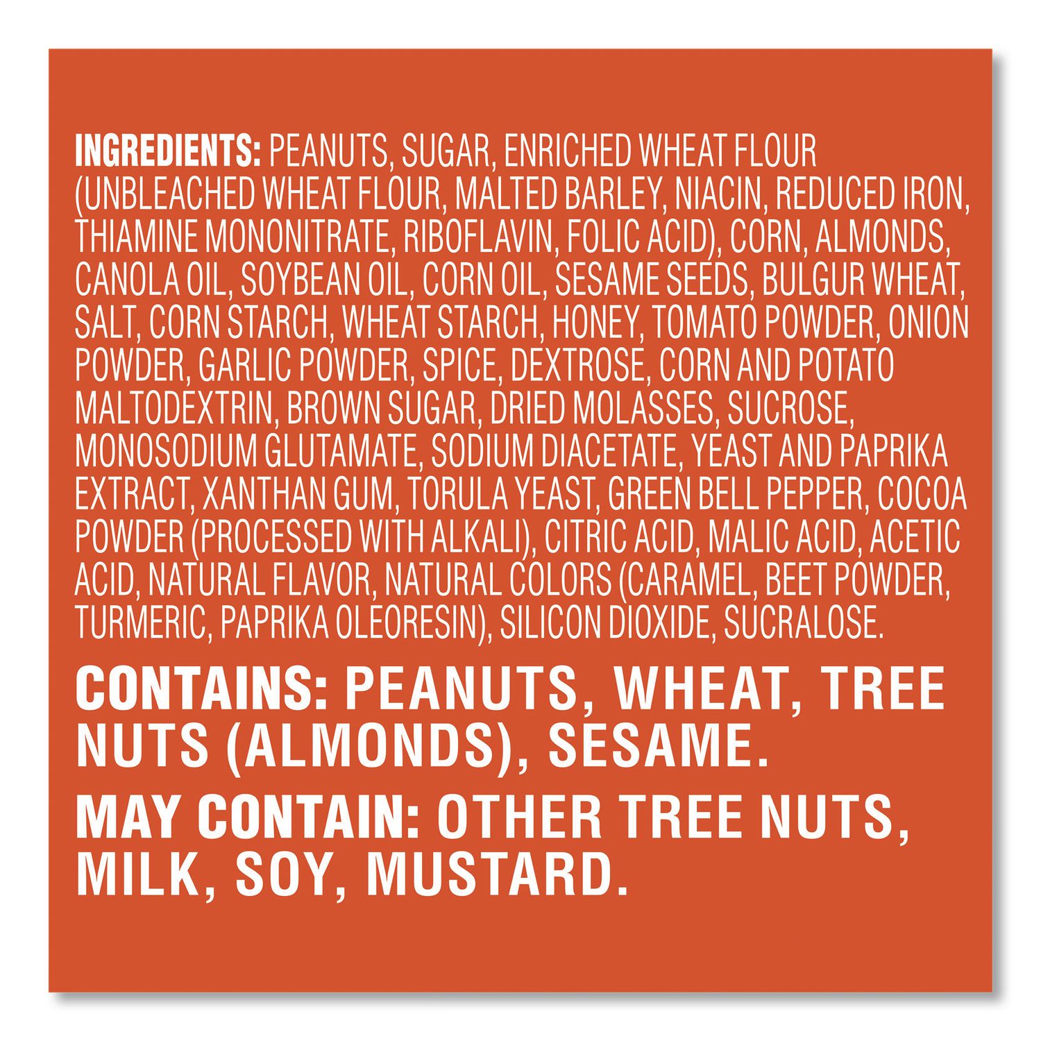 Cajun Trail Mix, 1.5 Oz Packet, 48/Box