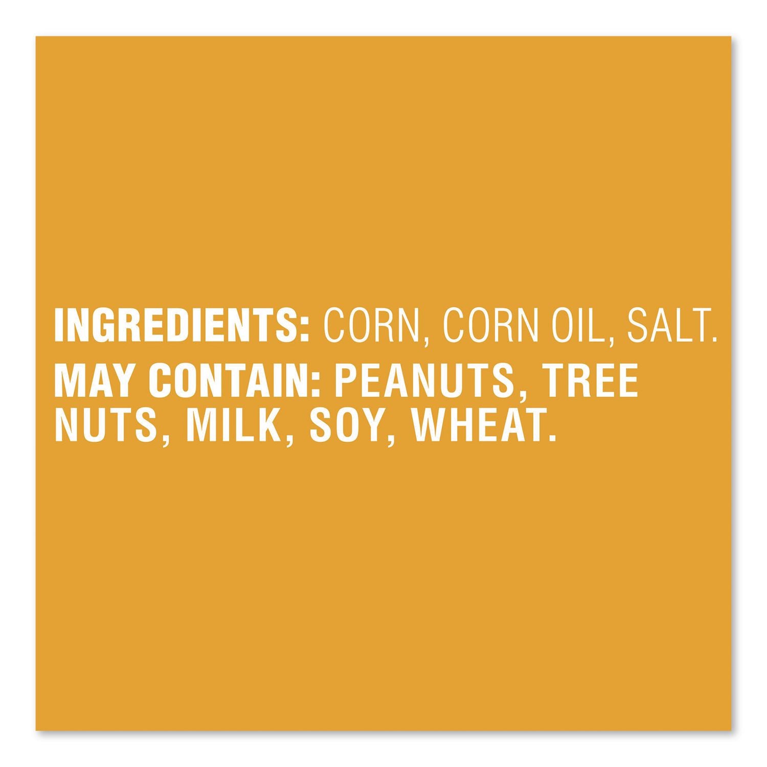 Salted Toasted Corn, 1.5 Oz Packet, 36/Box