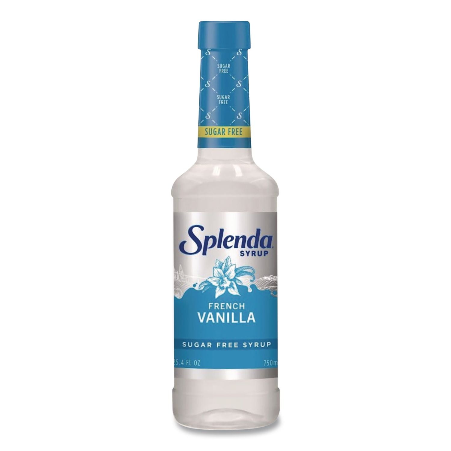 Sugar-Free Coffee Syrup, French Vanilla, 25.4 Oz Bottle, 6/Carton