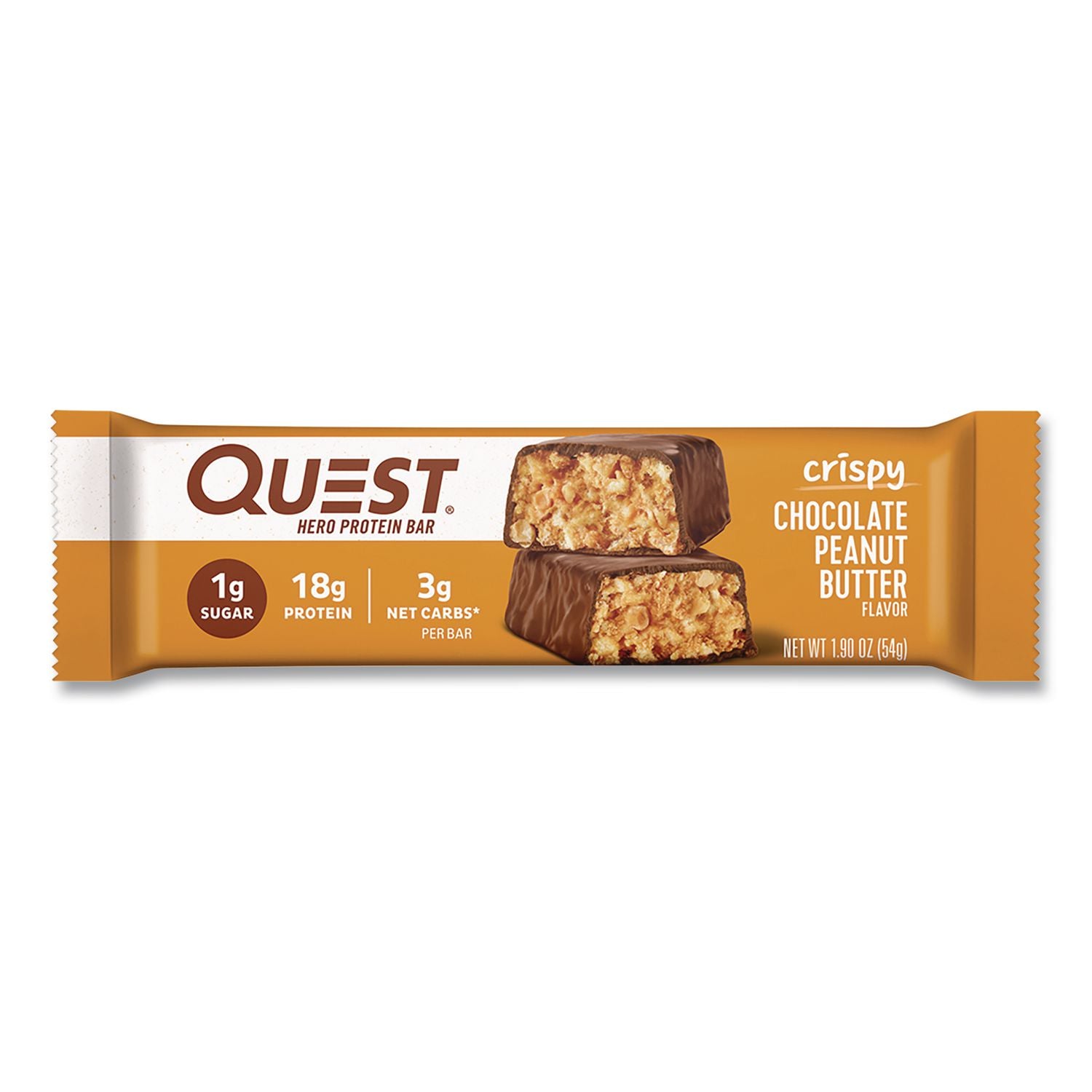 Protein Bars, Chocolate Peanut Butter, 1.9 Oz Bar, 12/Box