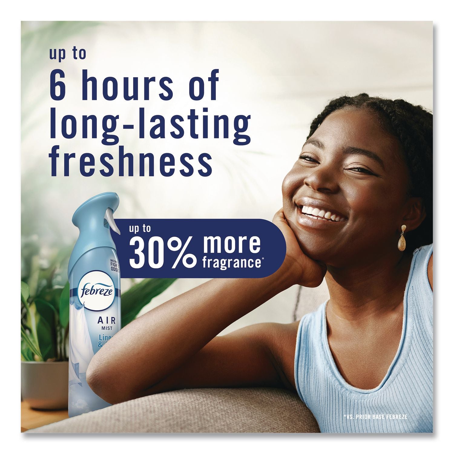 AIR, Refresh And Energize, 8.1 Oz, Aerosol Spray, 2/Pack