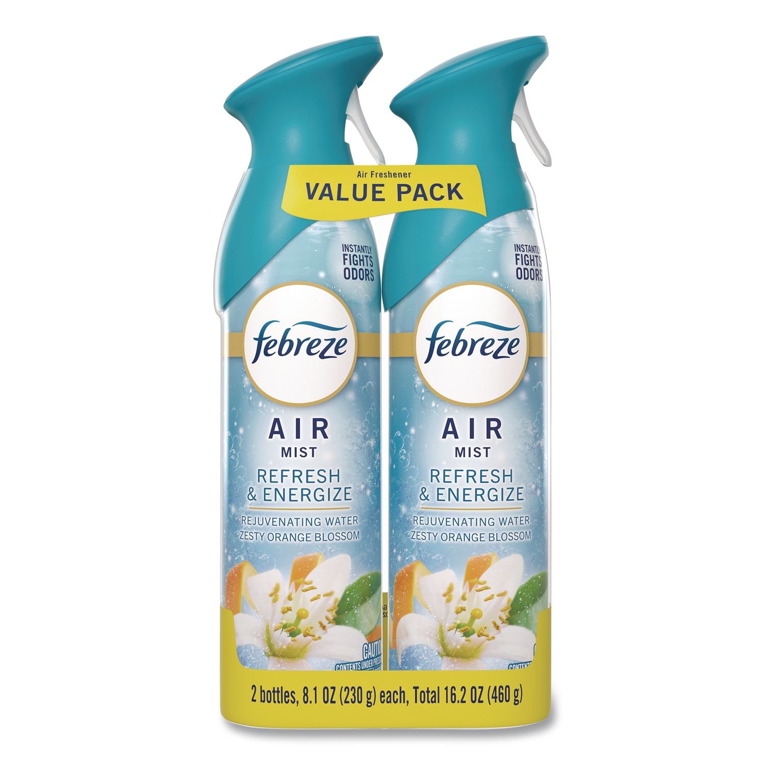 AIR, Refresh And Energize, 8.1 Oz, Aerosol Spray, 2/Pack