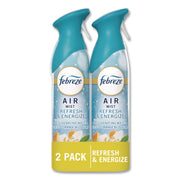AIR, Refresh And Energize, 8.1 Oz, Aerosol Spray, 2/Pack
