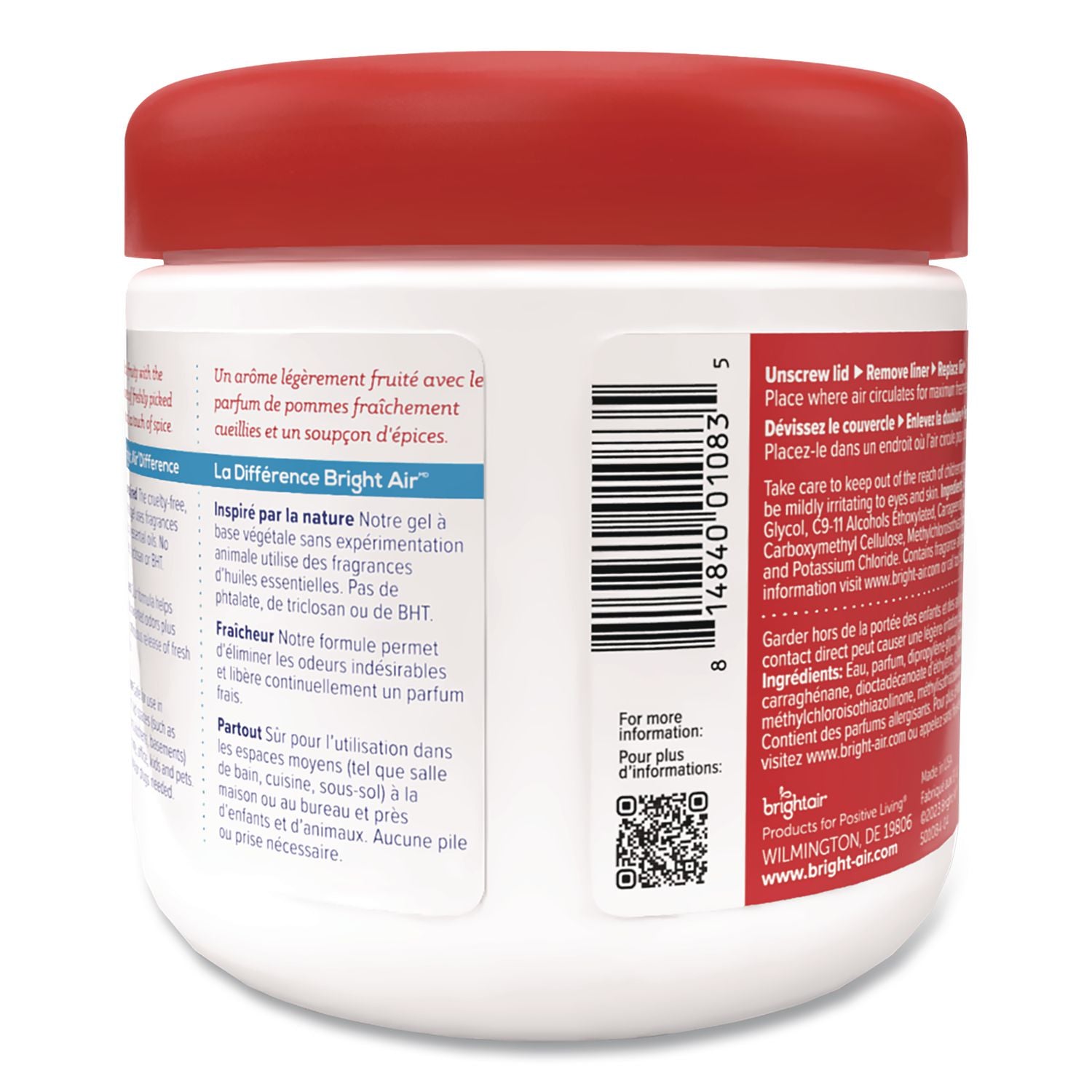 Super Odor Eliminator, Fresh Apples And Spice, 14 Oz Jar