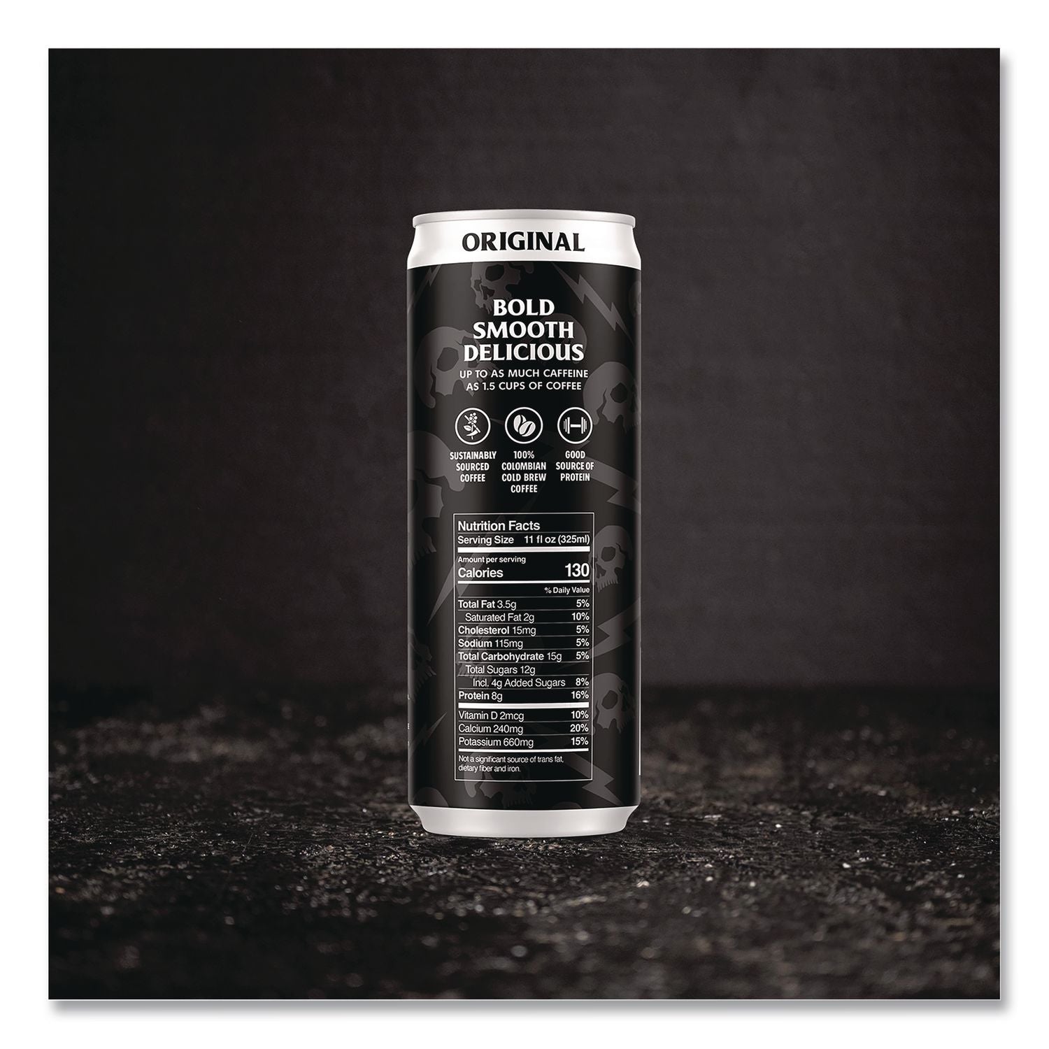 Original Latte Cold Brew Coffee, 11 Oz Can, 12/Carton