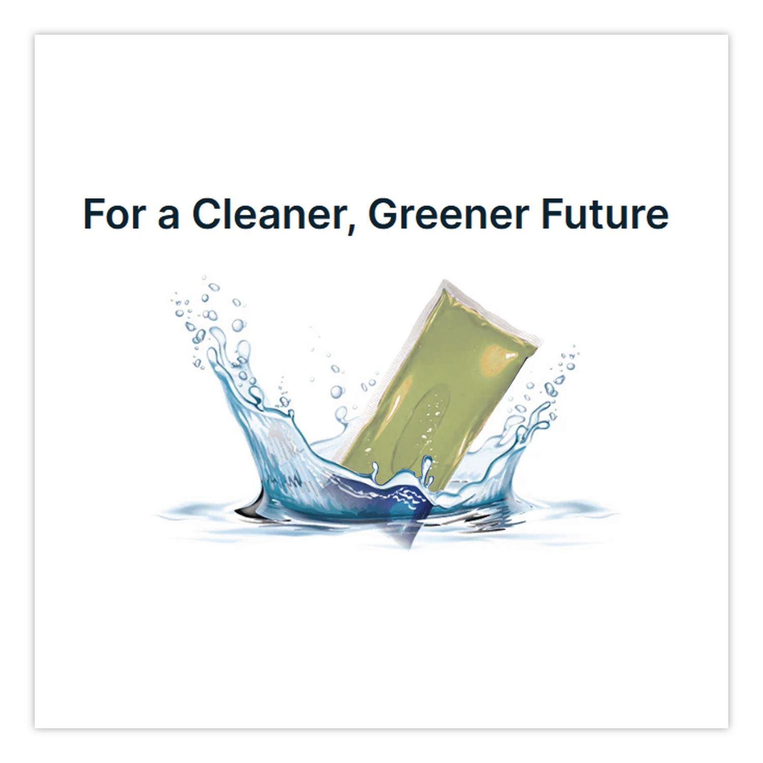 Aqua Chempacs Concentrated Liquid Hand Soap, Rain Scent, 30 Chempacs/Bag