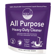 Aqua Chempacs All Purpose Heavy Duty Cleaner, Lavender Scent, 20 Chempacs/Bag