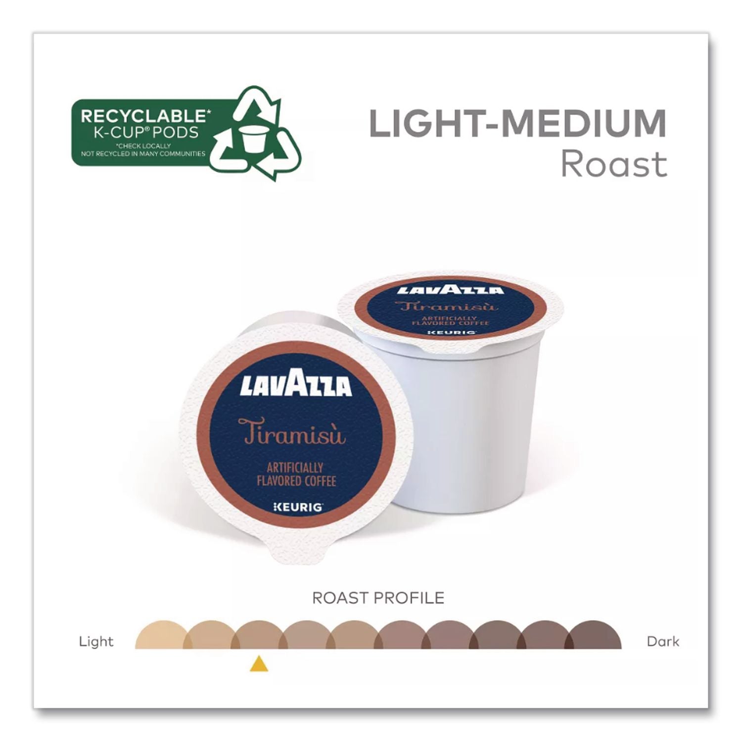 Tiramisu Coffee K-Cup, 22/Box