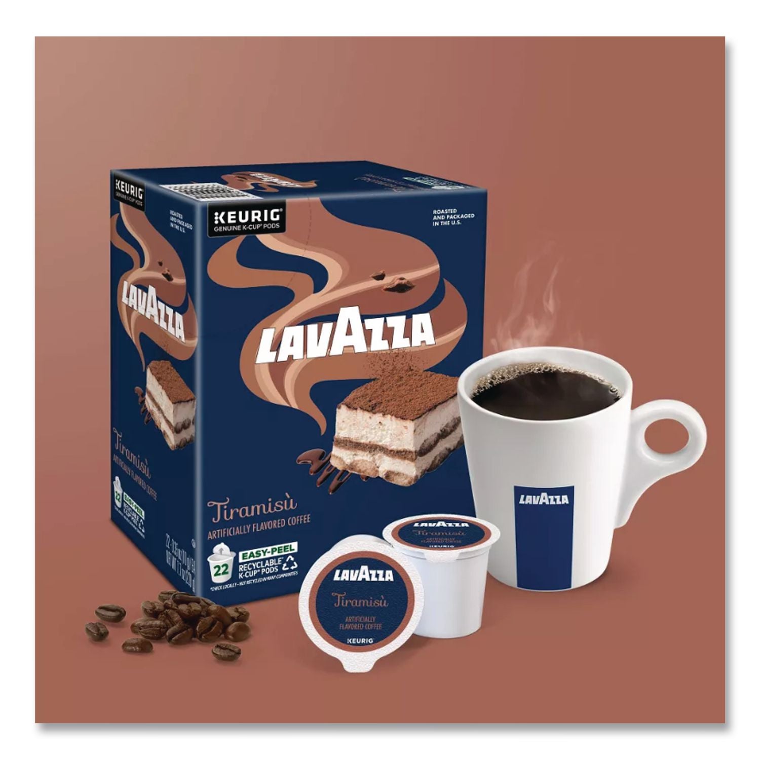 Tiramisu Coffee K-Cup, 22/Box