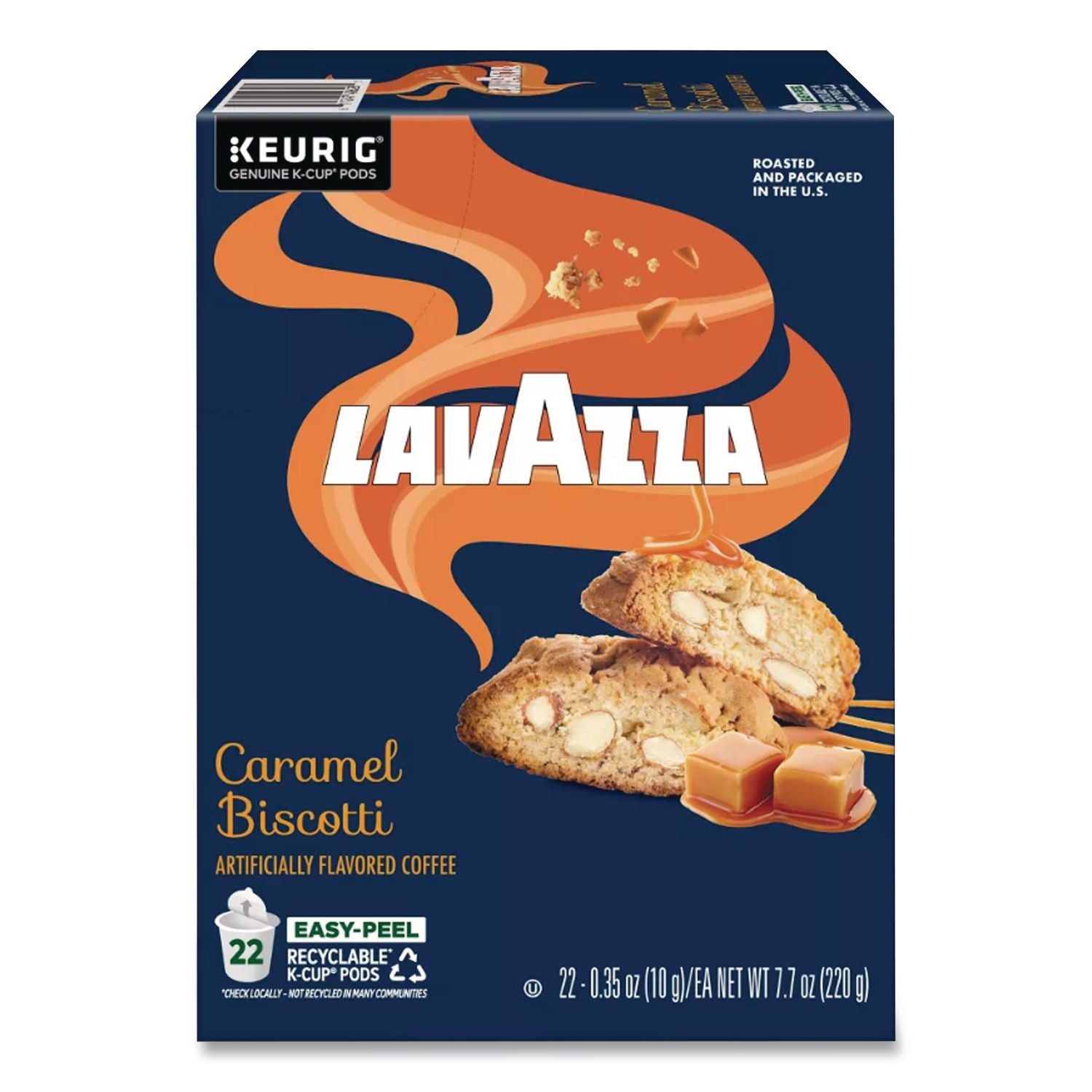 Caramel Biscotti Coffee K-Cup, 22/Box