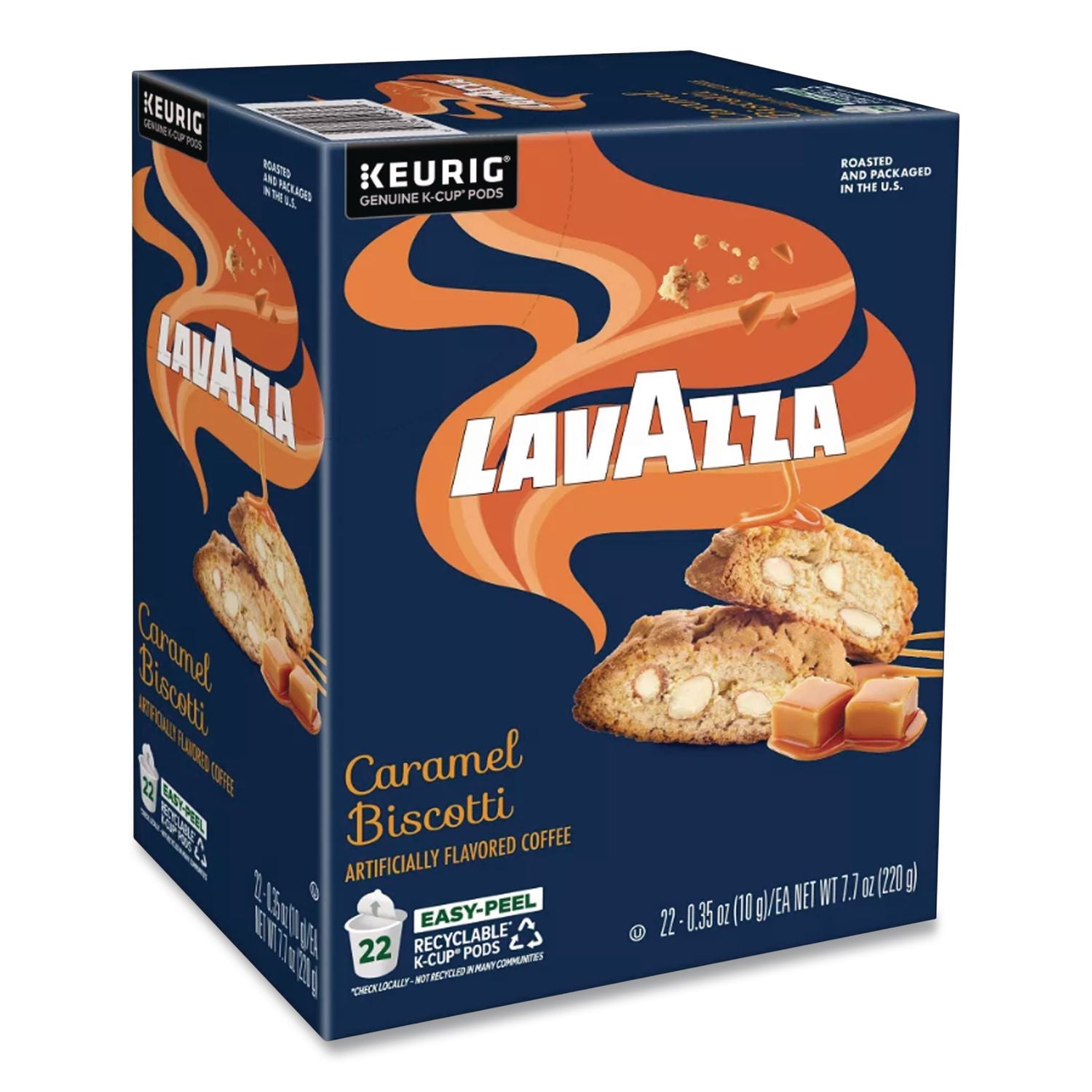Caramel Biscotti Coffee K-Cup, 22/Box
