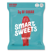 Sweet Fish Gummy Candy, Berry, 1.8 Oz Packet, 12/Box