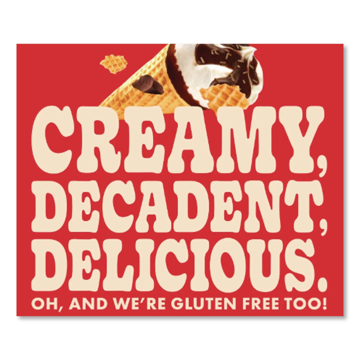 Sundae Cone Protein Bar, 1.76 Oz Bar, 6/Box