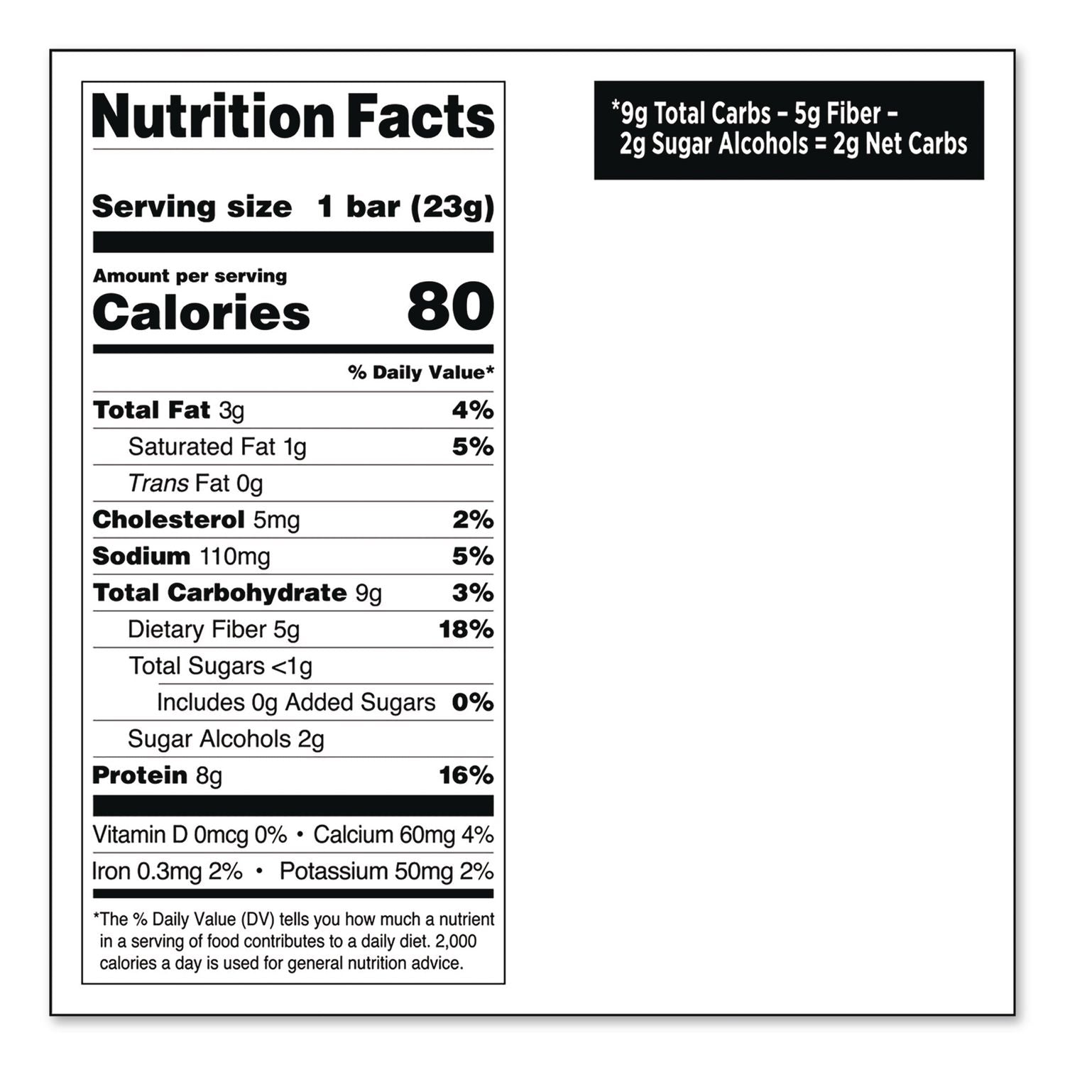 Protein Bar Minis, Cookies And Cream, 0.81 Oz Bar, 14/Box
