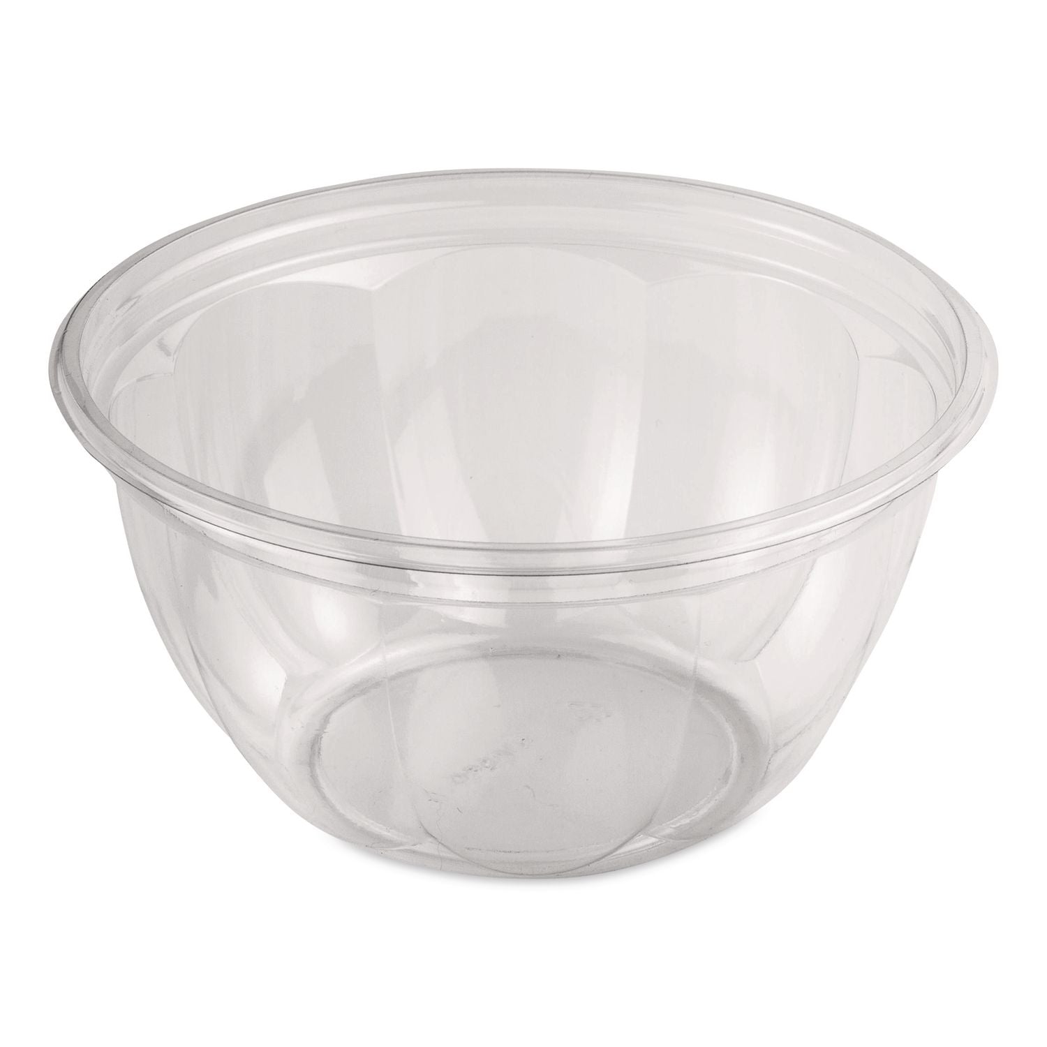 PLA Salad Bowls, 16 Oz, 5.4" Dia X 2.7"H, Clear, Plastic, 450/Carton