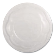 PLA Salad Bowl Lids, 5.4" Dia X 0.8"H, Clear, Plastic, 450/Carton