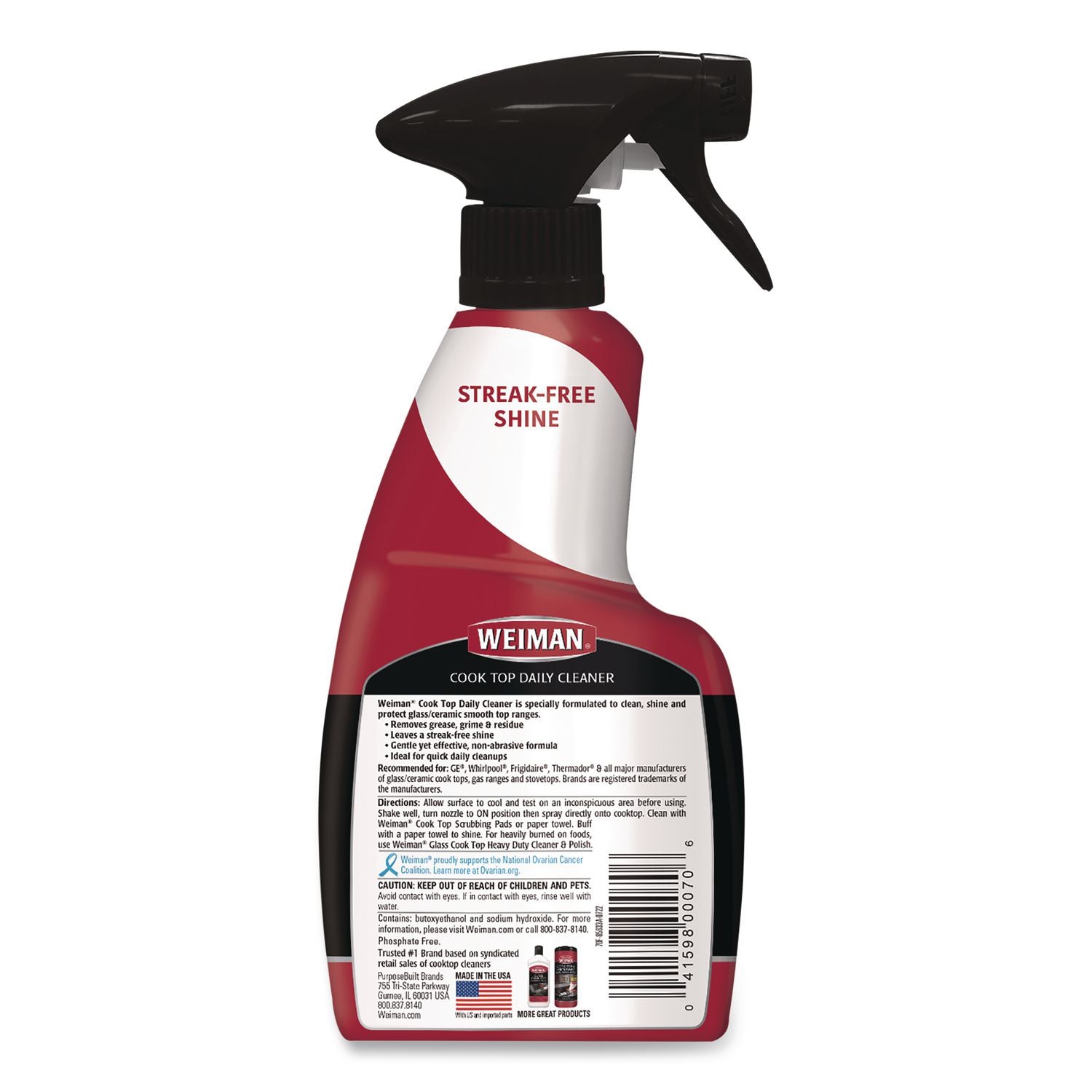 Daily Cooktop Cleaner, 12 Oz Spray Bottle