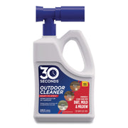 30 Seconds Outdoor Cleaner Ready-To-Spray, 64 Oz Hose-End Spray Bottle