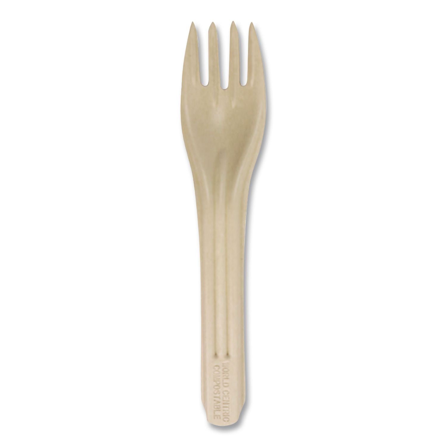 Notree Cutlery, Light Mediumweight, Fork, Paper, Natural, 1, 000/Carton