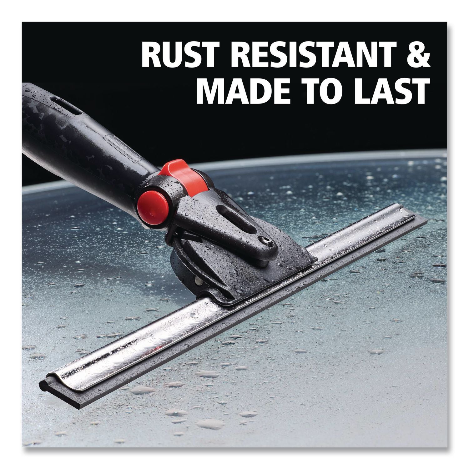 Glass Squeegee, 10" Wide Blade