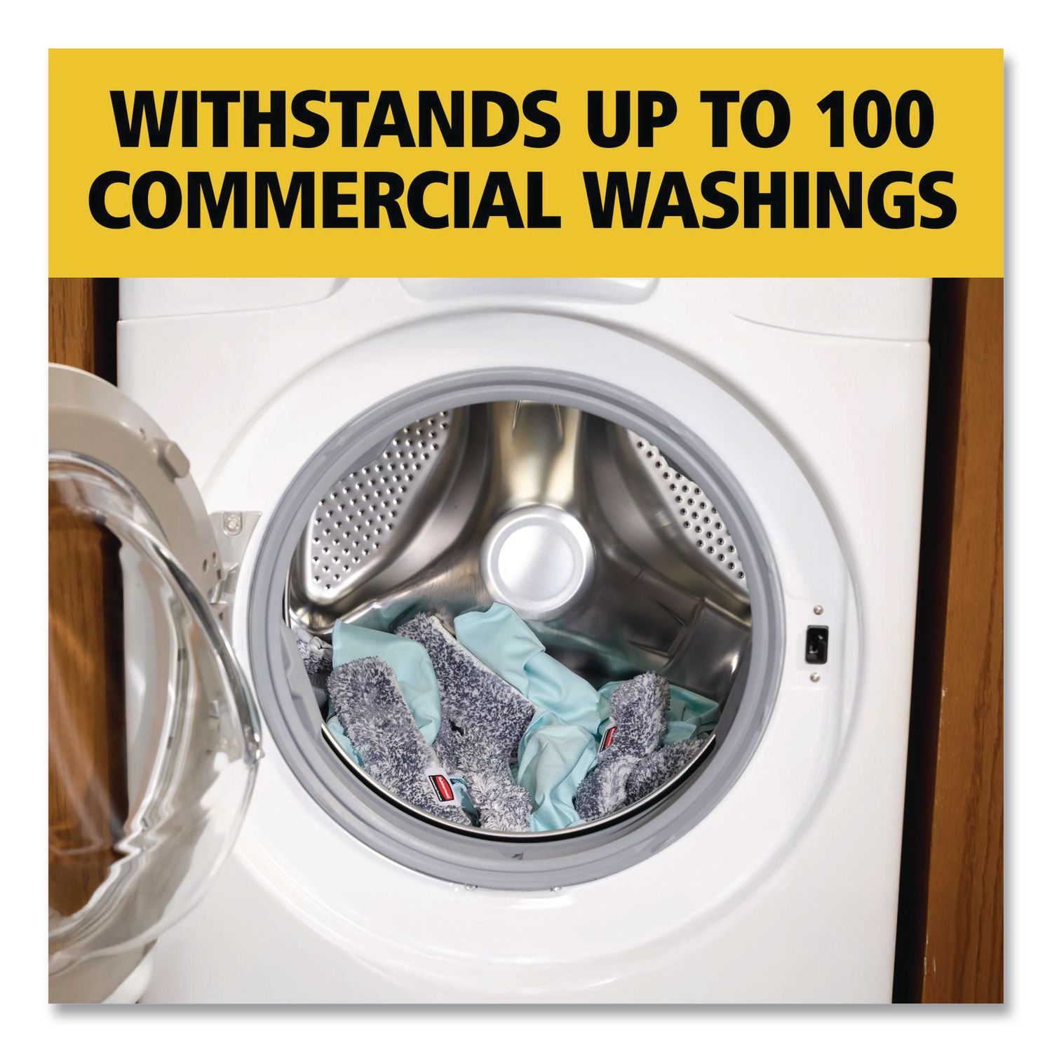 Microfiber Glass Washer Sleeve, 18" Wide Blade
