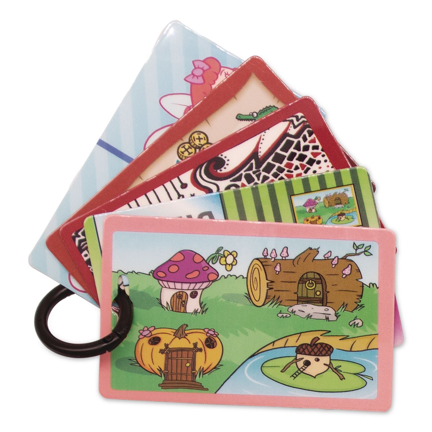 Distraction Flash Cards, All Ages, 3.4 X 2.5, 5 Cards/Set, 4 Sets/Pack