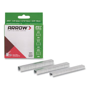 JT21 Standard Staples, 0.25" Leg/0.31" Leg/0.38" Leg, 0.44" Crown, Silver, 1, 875/Box